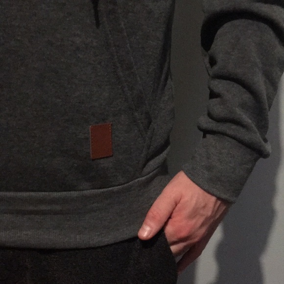 SLIM HORSE GREY UNISEX HOODIE- SUPER SOFT - Picture 3 of 5